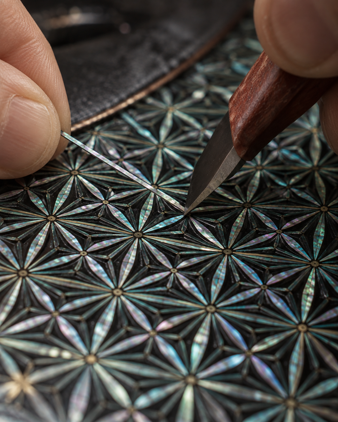 Najeonchilgi technique detail