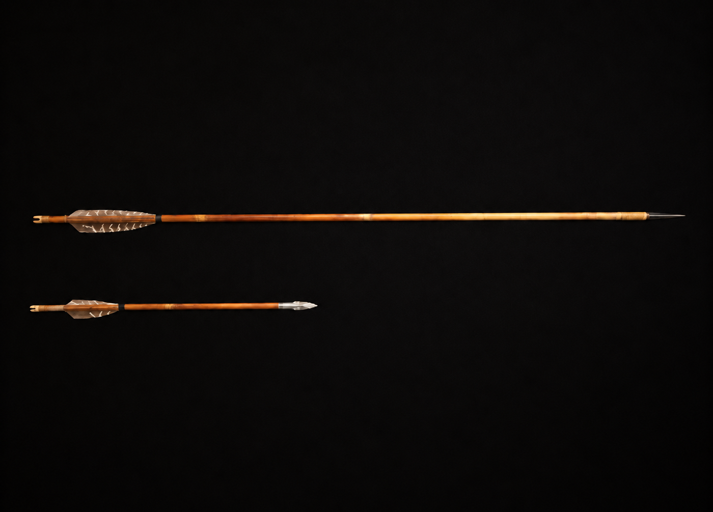 Comparison between a conventional arrow and Pyeonjeon